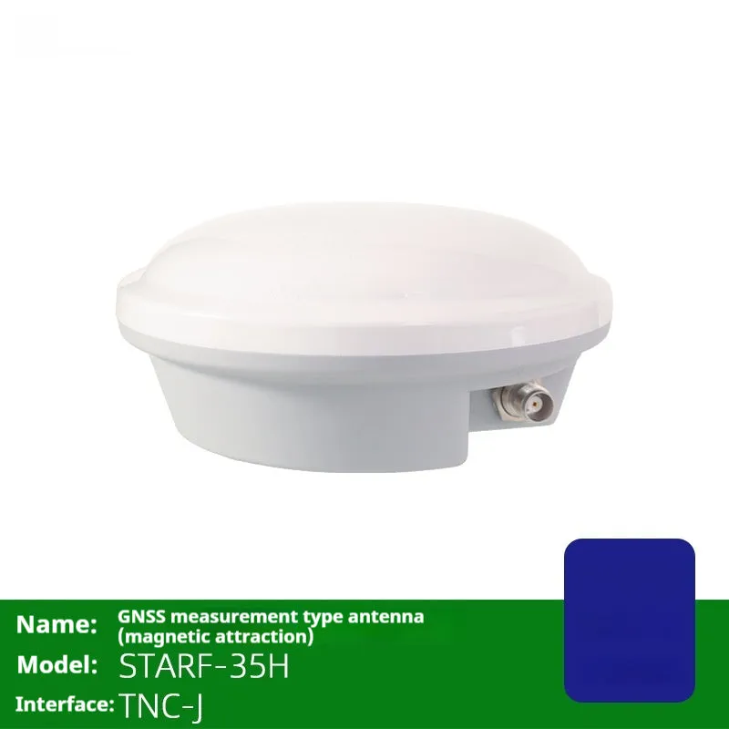 Four Star STARF full frequency RTK measurement antenna with side outgoing TNC female interface and magnetic black base