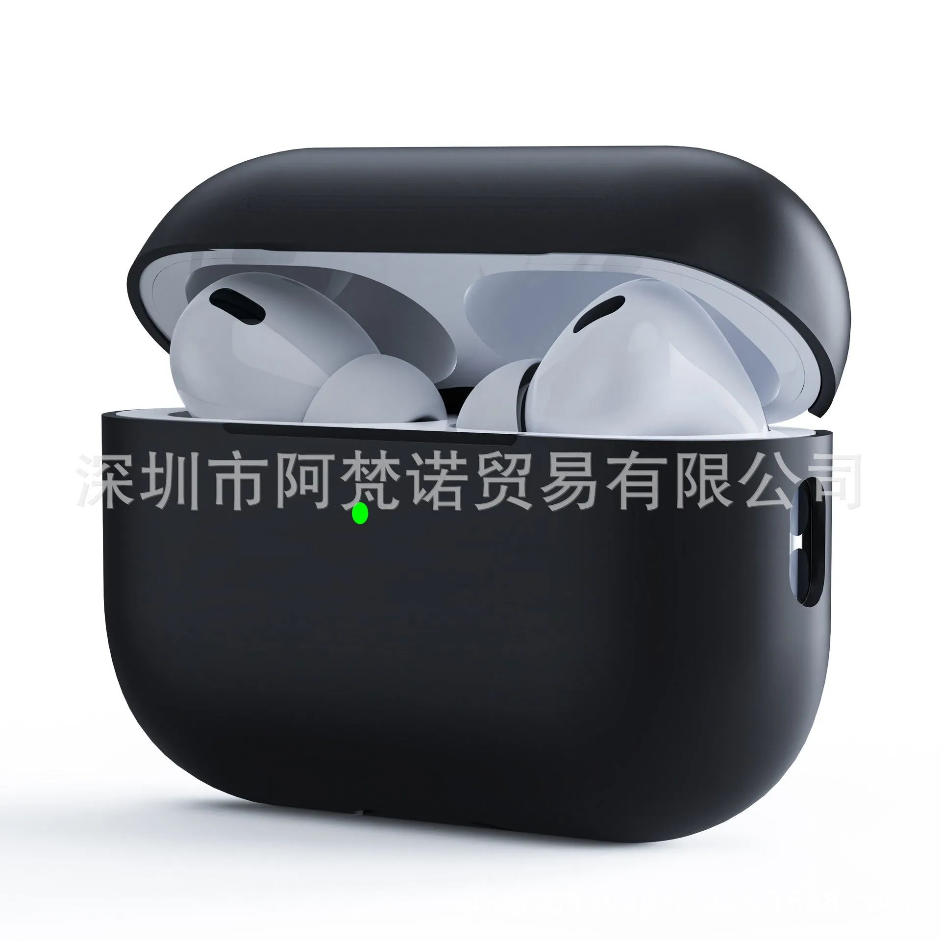 Ultra-thin liquid silicone split earphone sleeve for Apple AirPods in multiple colours with embossed texture