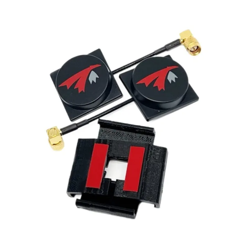 TRUERC X-AIR MKII 5.8g RHCP SMA metal receiving antenna pair for FPV drone goggles