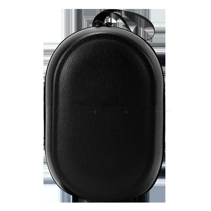 Portable felt hard case storage bag for Meta Quest3 headset and controllers in dark grey with zipper