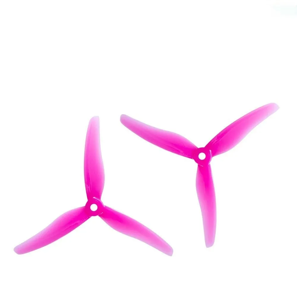 Ganfeng 51433 Huafei super light plastic aviation model propeller in black, pack of four