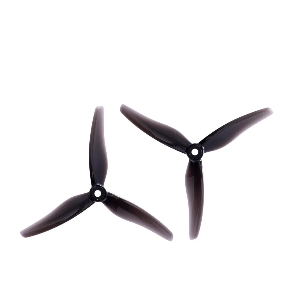 Ganfeng 51433 Huafei super light plastic aviation model propeller in black, pack of four