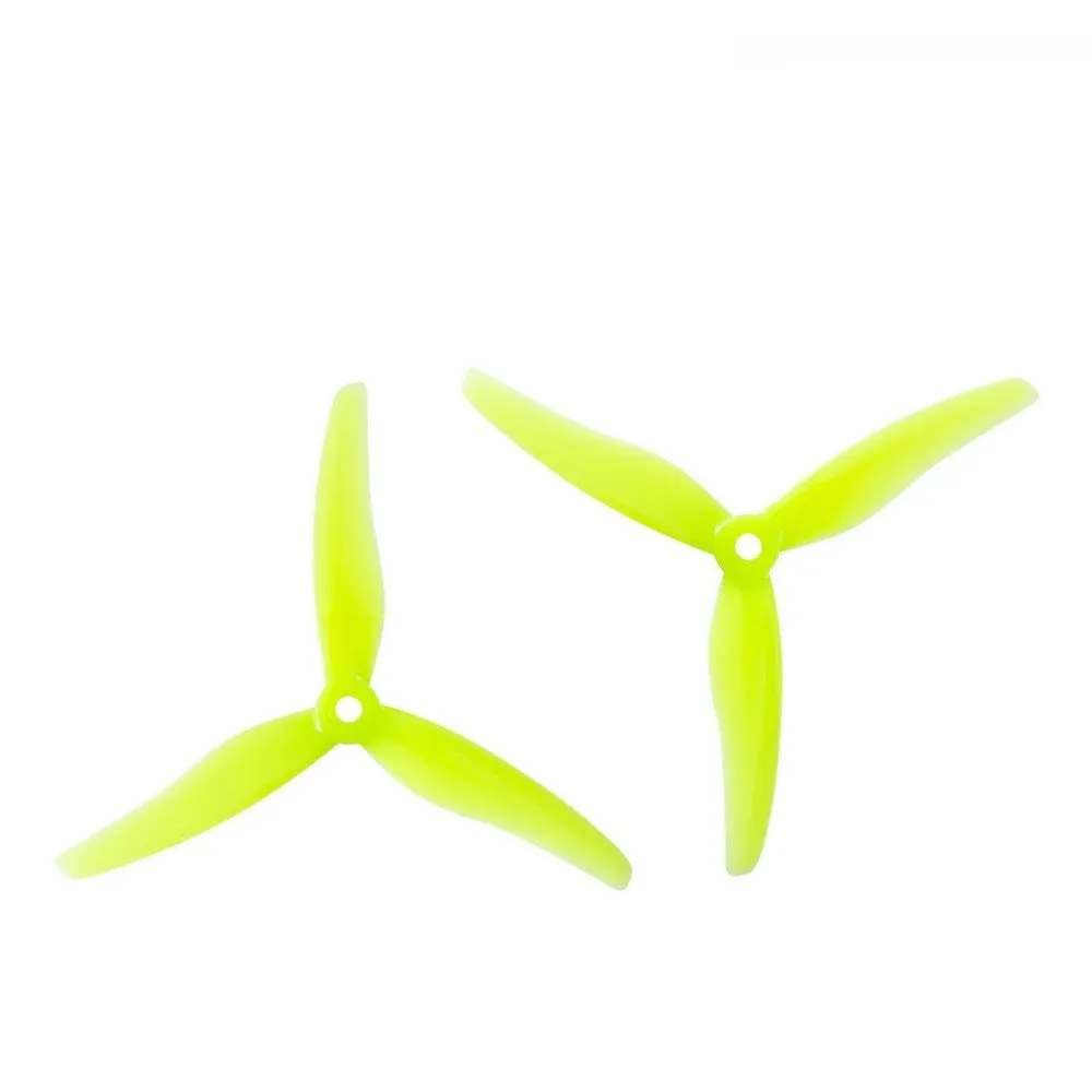 Ganfeng 51433 Huafei super light plastic aviation model propeller in black, pack of four