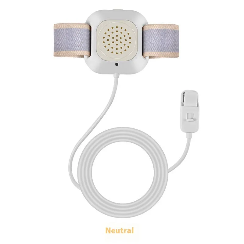 Wireless watch-style toilet trainer alarm with light, vibration, and music for children bed-wetting detection