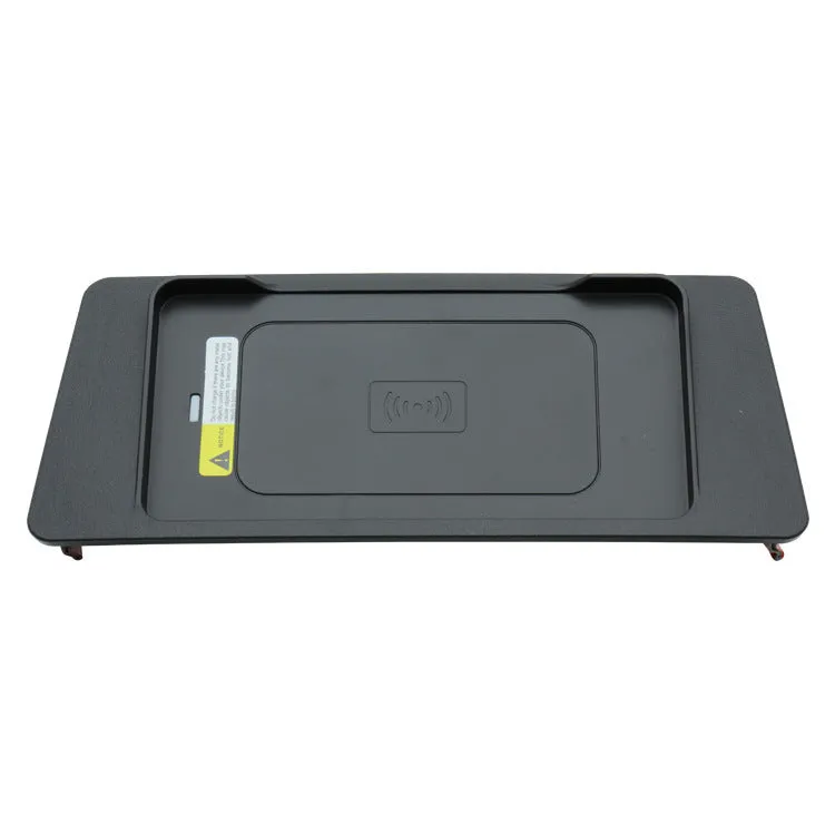 Automatic induction car wireless charger 15W fast charge black with 12V input