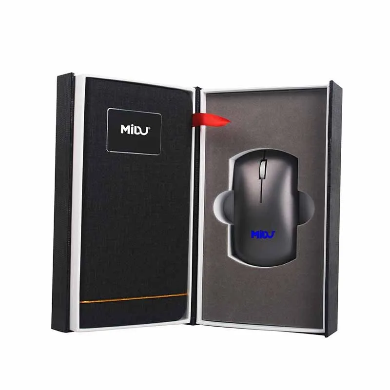 Folding wireless charging mouse pad set with luminous advertising area and optional Bluetooth mouse