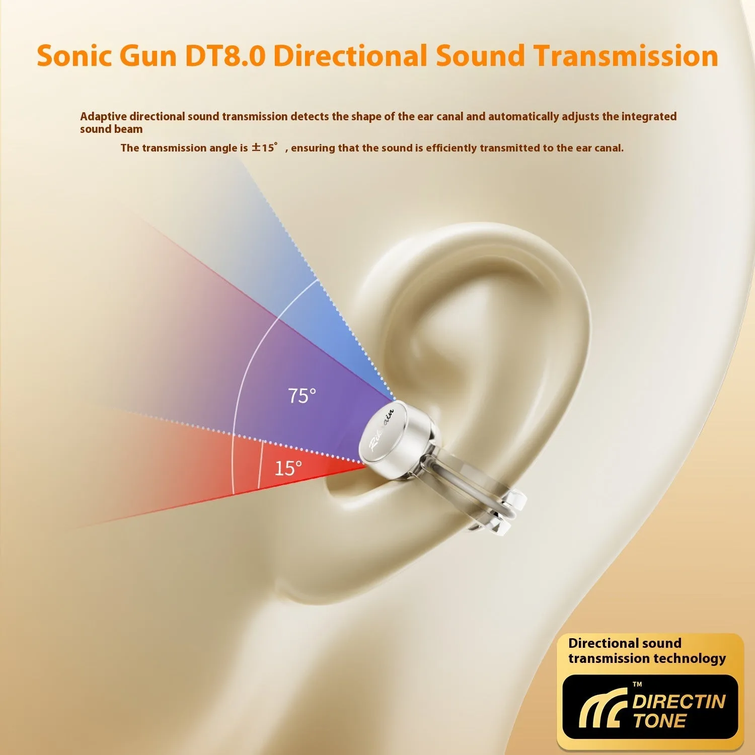 S36 Sports Bluetooth Headset clip ear wireless non in-ear Pearl White colour on display