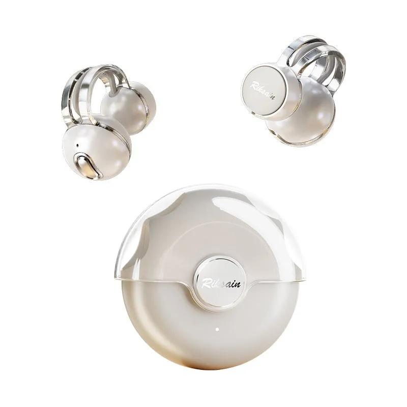 S36 Sports Bluetooth Headset clip ear wireless non in-ear Pearl White colour on display