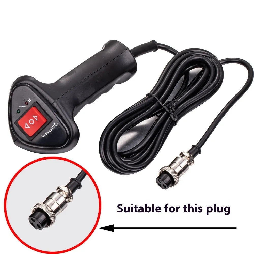 Mini wireless remote control receiver set for 12V24V winch with plastic housing