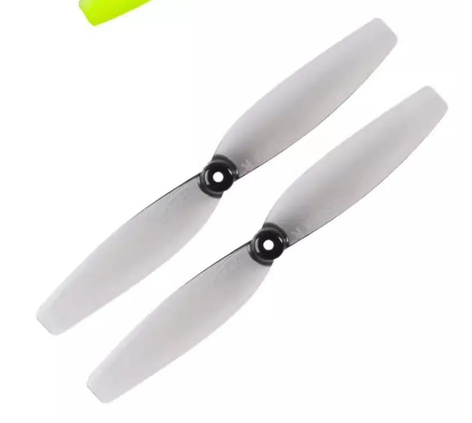 65mm two-blade PC plastic racing propeller set with positive and reverse rotation, 8 pieces