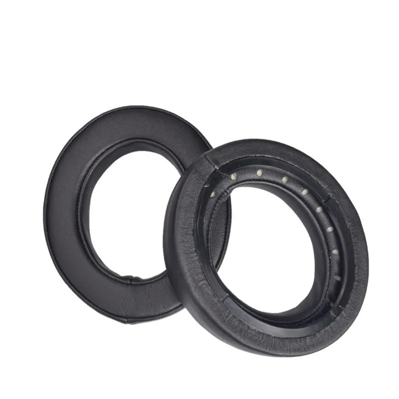 Black imitation leather ear pad cushion for Corsair HS70 HS60 HS50 PRO headset – 105x88x25mm