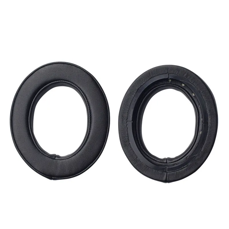 Black imitation leather ear pad cushion for Corsair HS70 HS60 HS50 PRO headset – 105x88x25mm