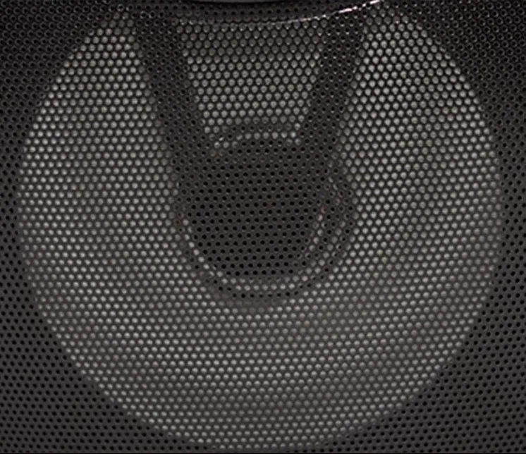 Portable Bluetooth speaker in black, blue or pink colours showing USB port for U disk or SD card playback