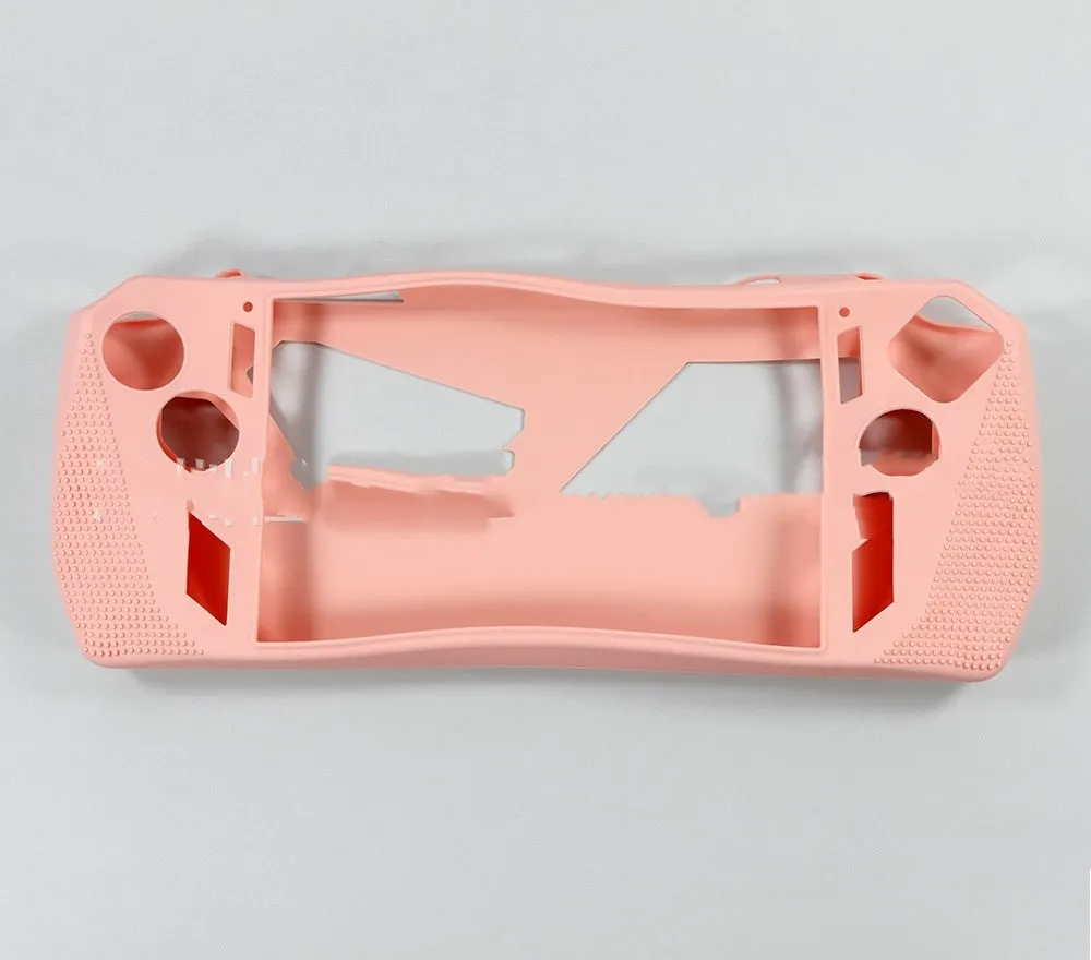 Game host silicone drop protection case in yellow with e-sports style design