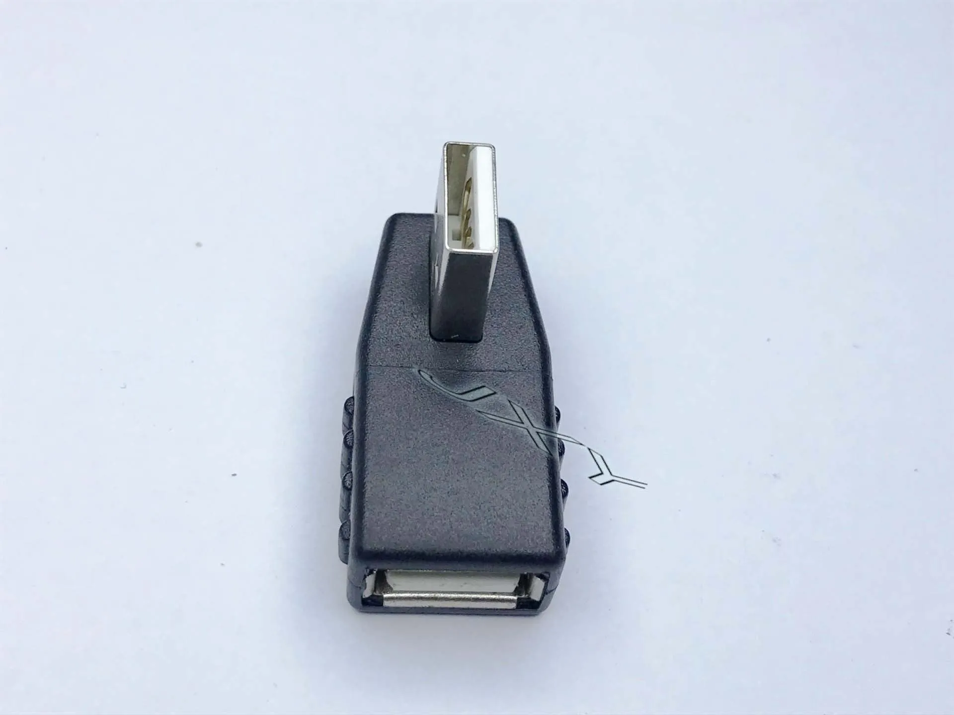 Black male A to female mini Mike converter adapter for audio devices