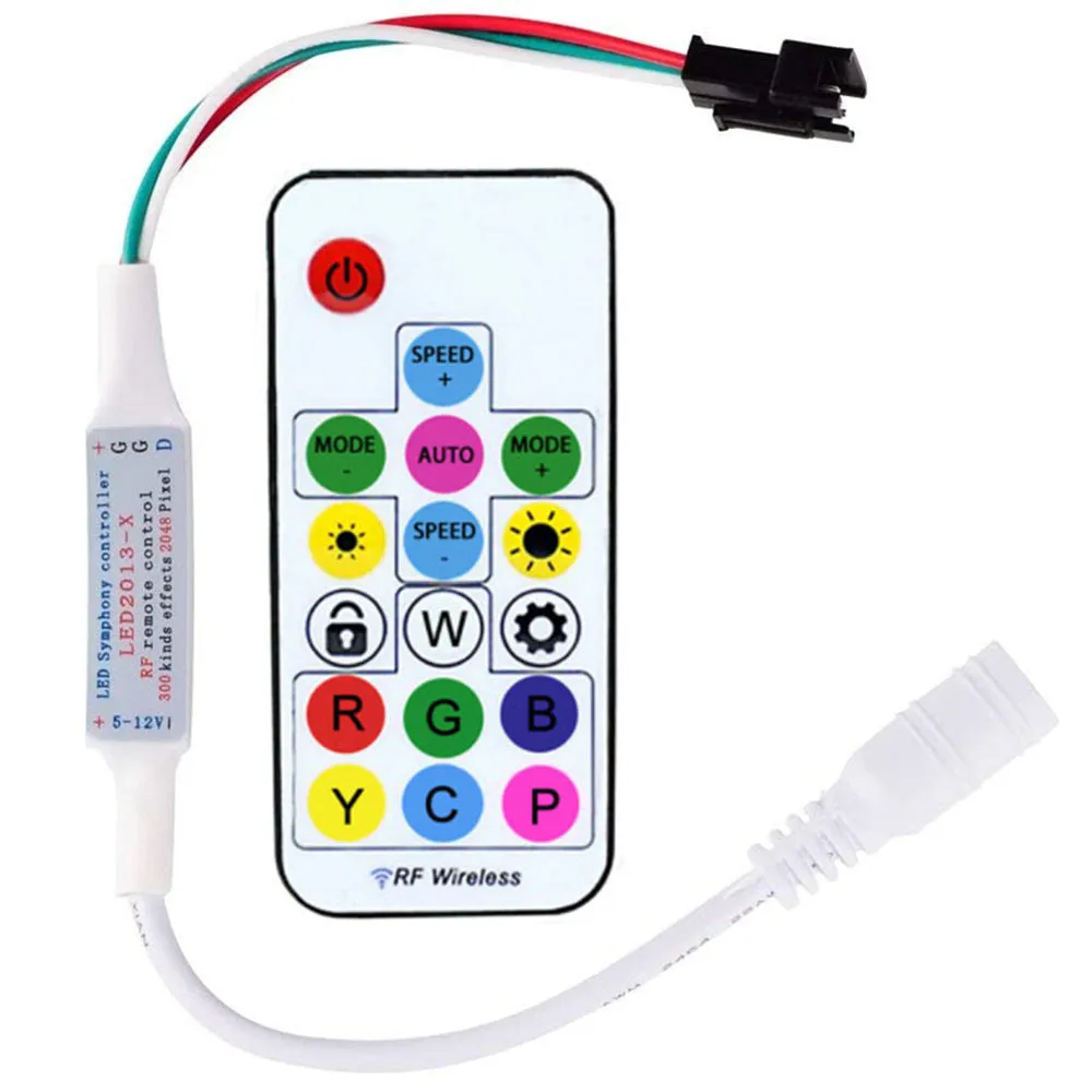 Magic Color Controller remote control for LED strip lights with 21 keys