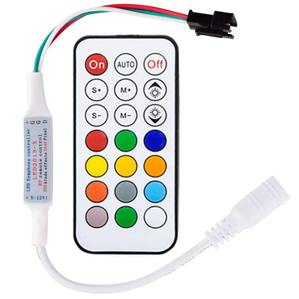 Magic Color Controller remote control for LED strip lights with 21 keys