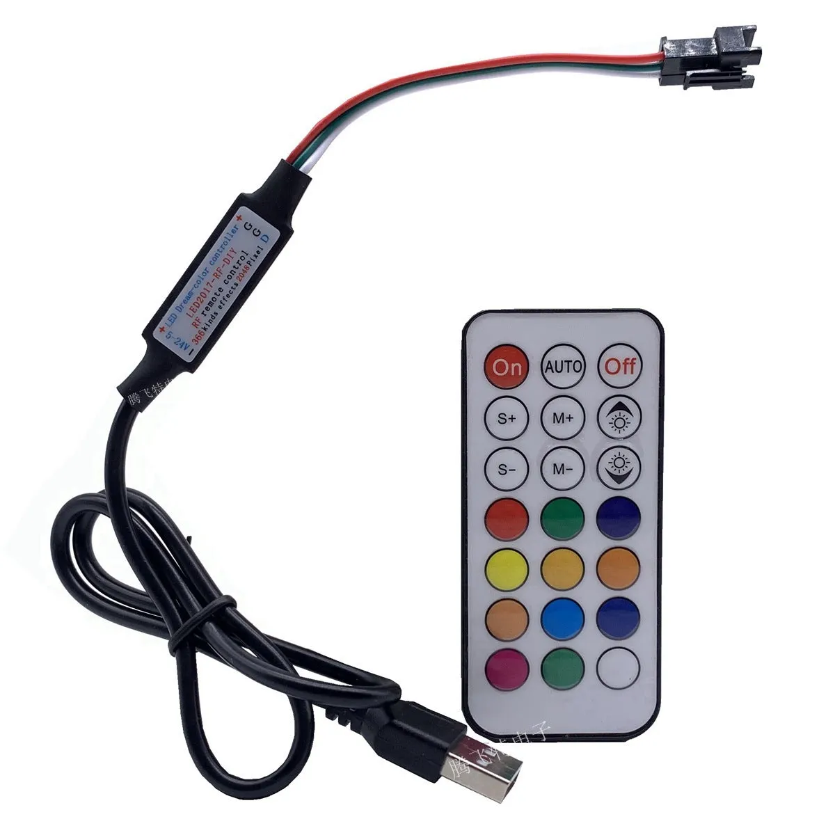 Magic Color Controller remote control for LED strip lights with 21 keys