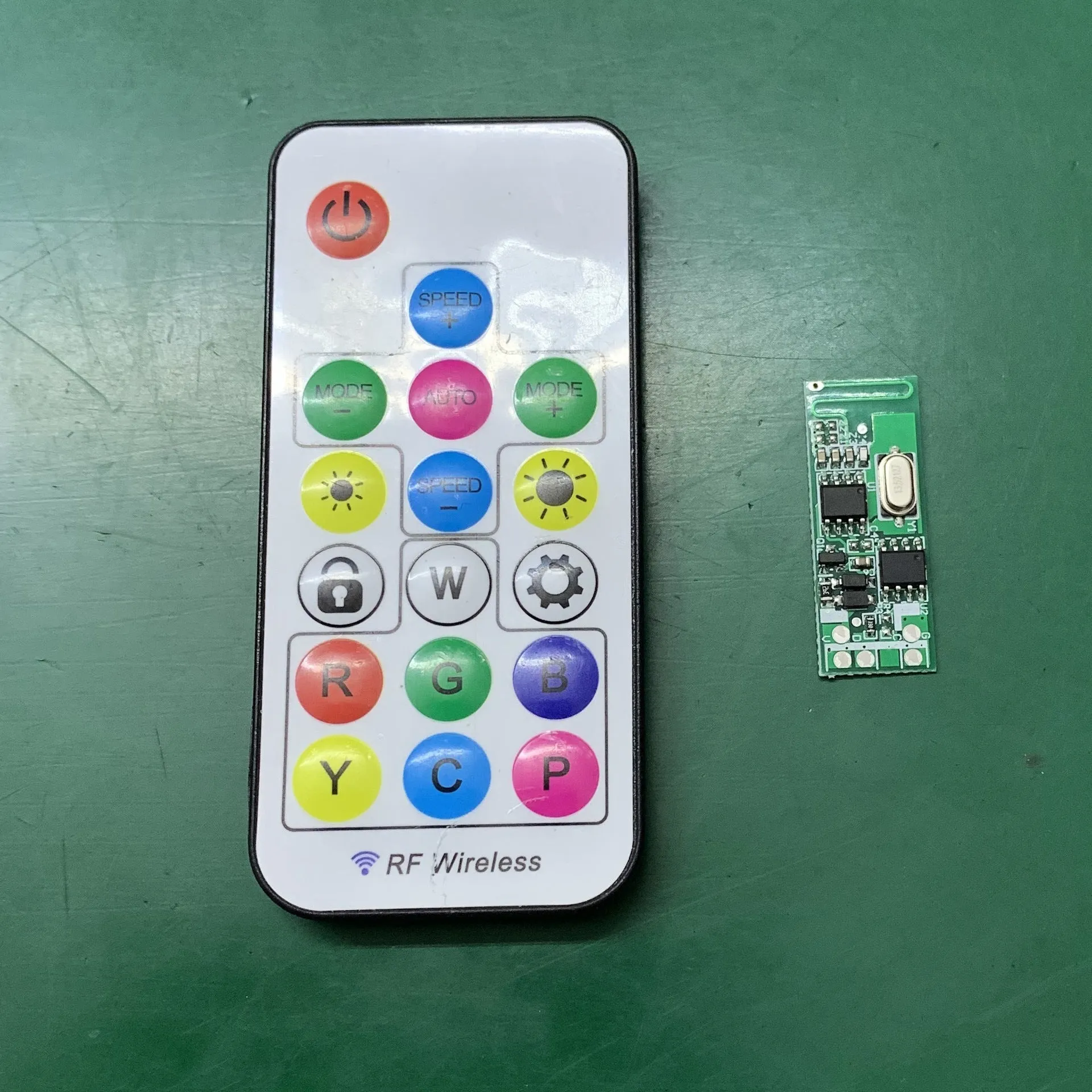 Magic Color Controller remote control for LED strip lights with 21 keys