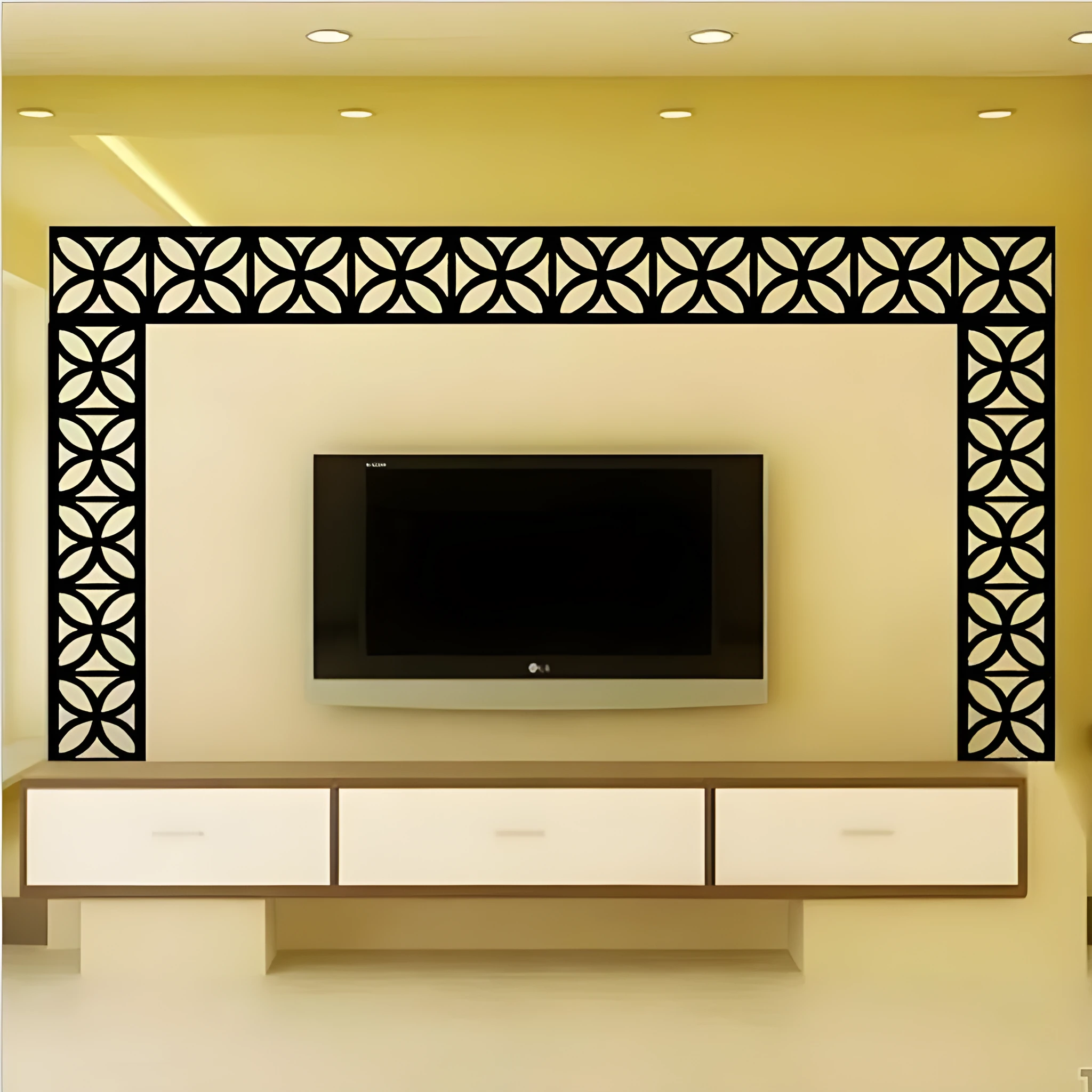 10 acrylic wall mirror stickers 10x10cm self-adhesive with Velcro in assorted colours