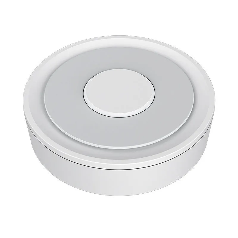 White square ZigBee smart home gateway hub with dimensions 78mm x 78mm.
