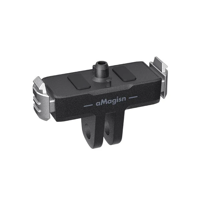 Magnetic quick release base adapter for GoPro Hero13 Black, ABS steel mount, top view