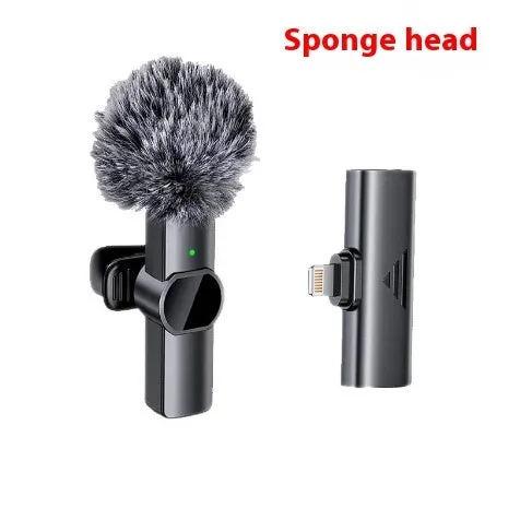 K3Pro wireless clip microphone with noise reduction for professional recording