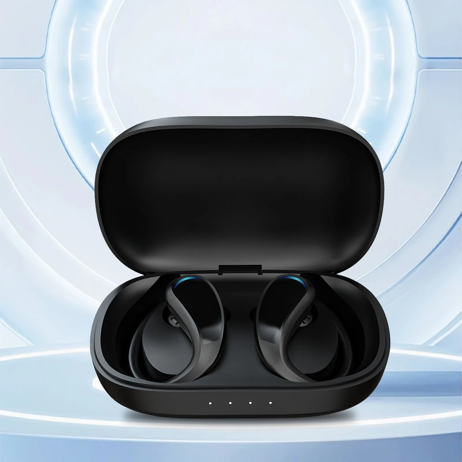 In-ear TWS Bluetooth headset with 15m range, waterproof, voice control, multiple colour options