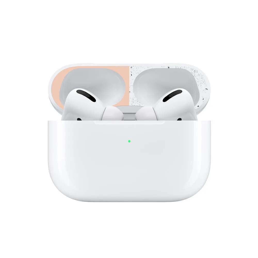 Electroplated metal sticker film for Apple AirPods in eight colours – dustproof and fingerprint-proof protector