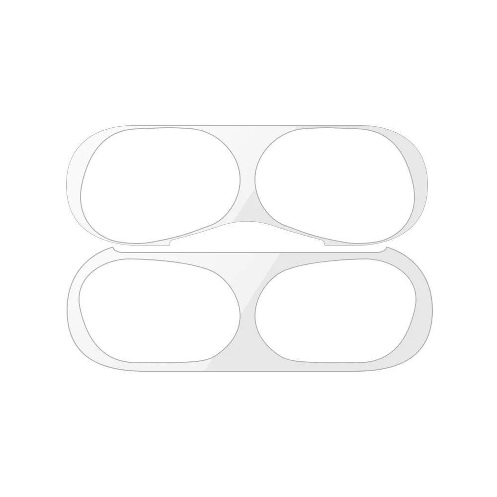 Electroplated metal sticker film for Apple AirPods in eight colours – dustproof and fingerprint-proof protector