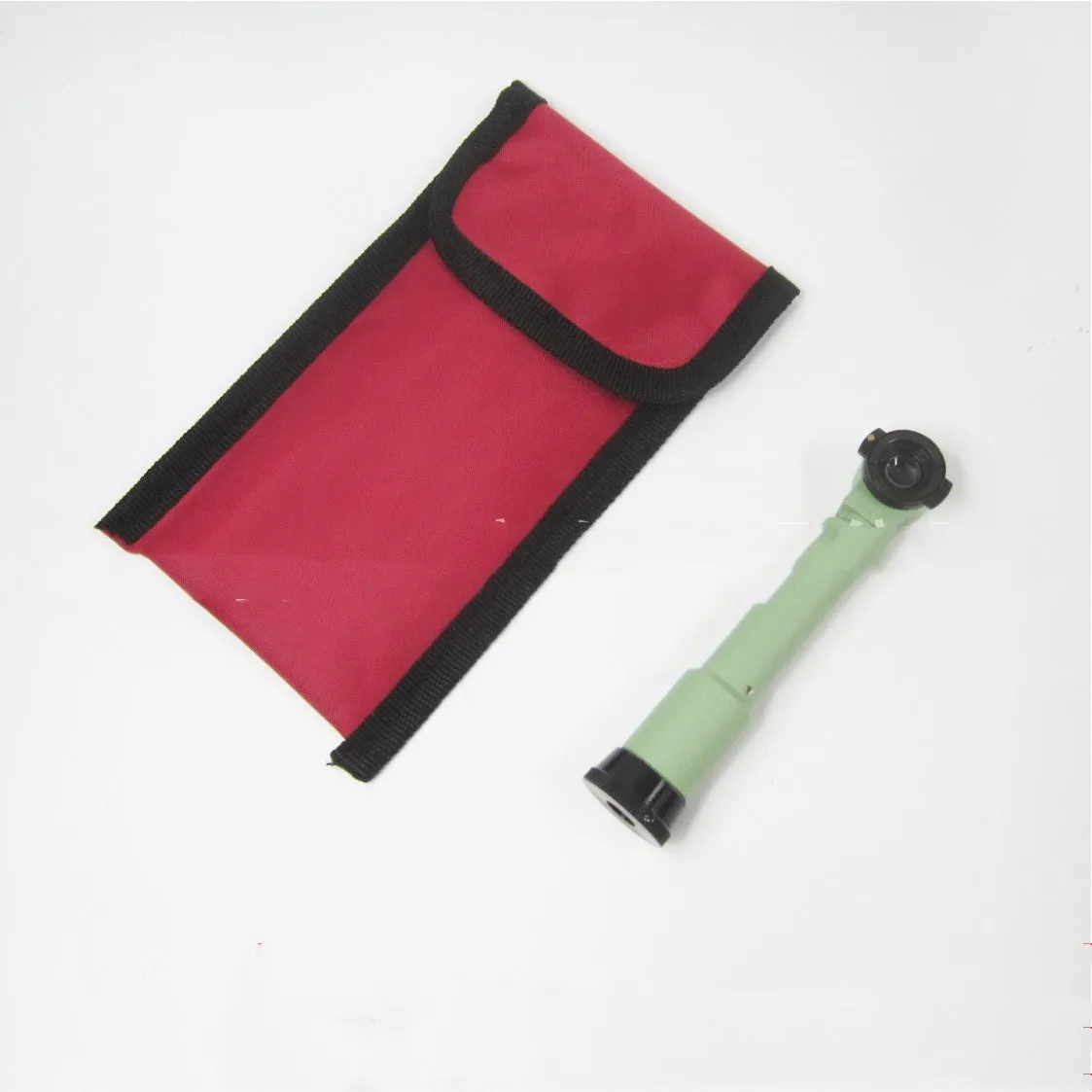 Elbow eyepiece for Leica survey instrument right angle prism accessory curved tube design