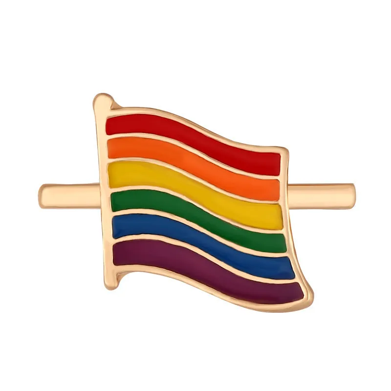 Apple Watch cartoon rainbow love metal wall clock band simple style table buckle close up
