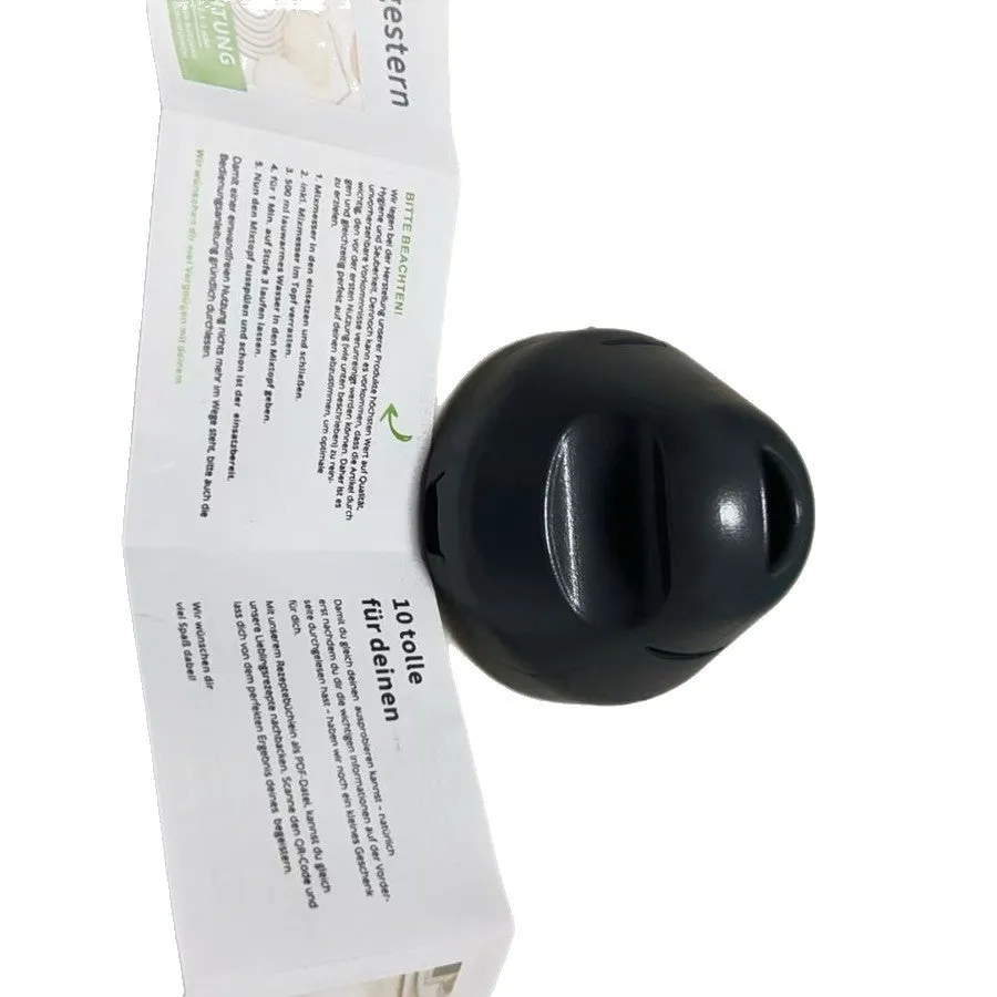 White plastic replacement dough knife protective cover for Thermomix TM5 and TM6