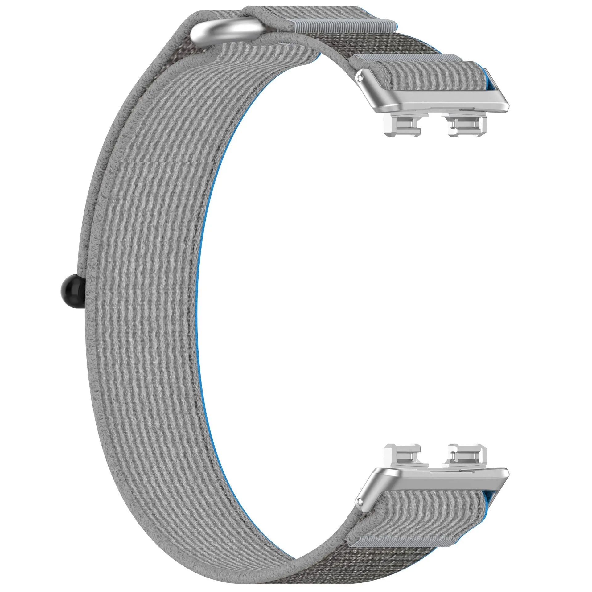 Braided loop nylon watchband for Huawei Watch Band 10 9 8 in colour orange with rice