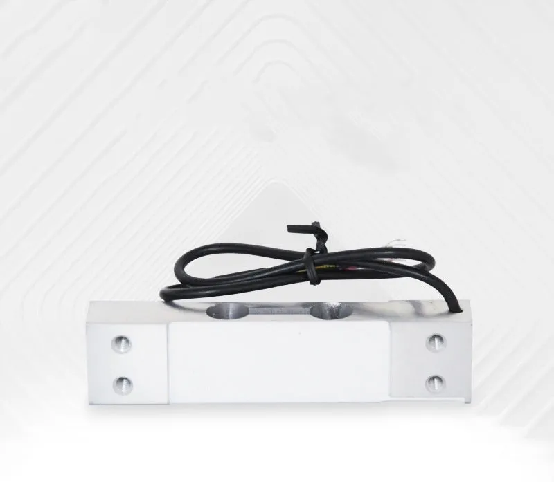 Electronic scale weighing sensor load cell with metal construction and connecting wires, available in 6kg to 60kg capacities