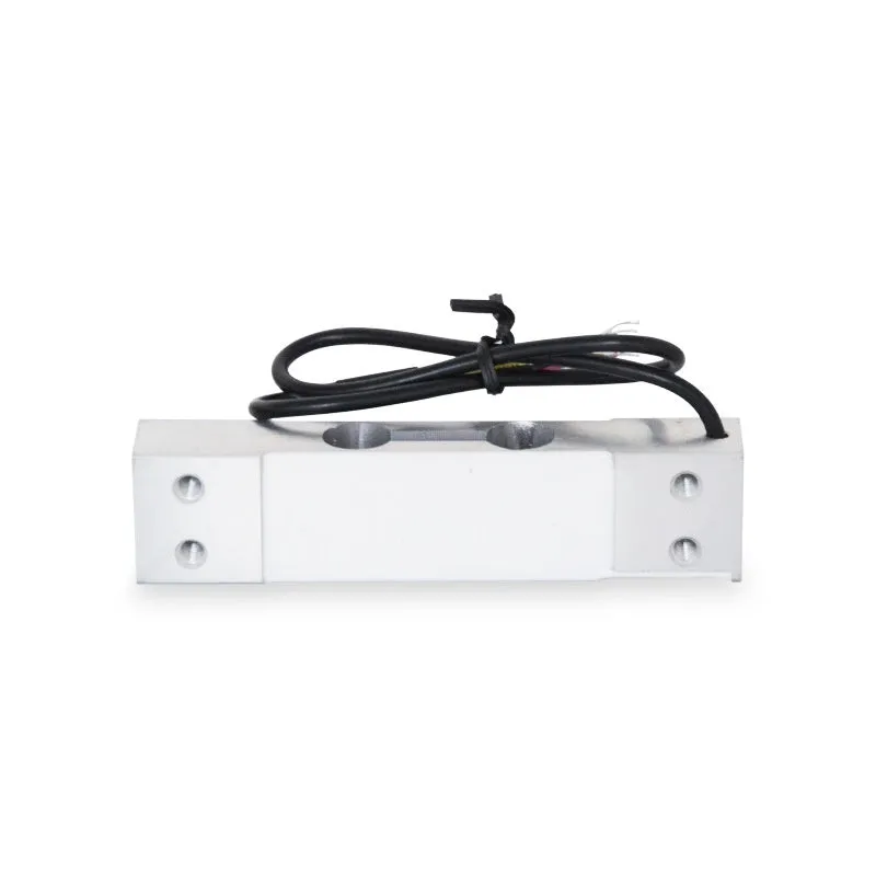 Electronic scale weighing sensor load cell with metal construction and connecting wires, available in 6kg to 60kg capacities