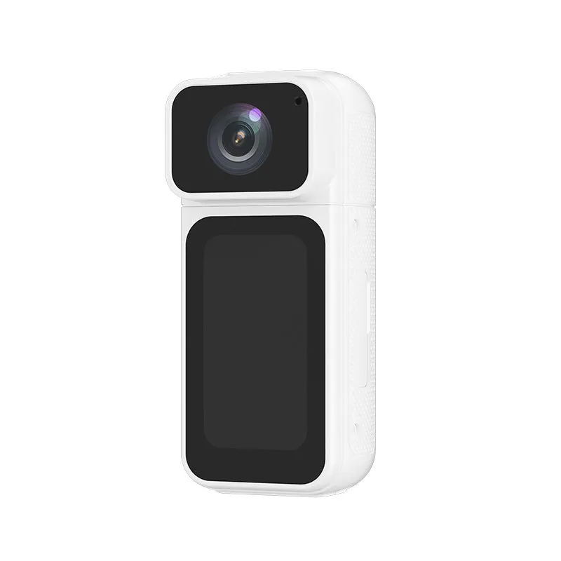 S80 HD sports camera in black, showing compact size and lens on white background