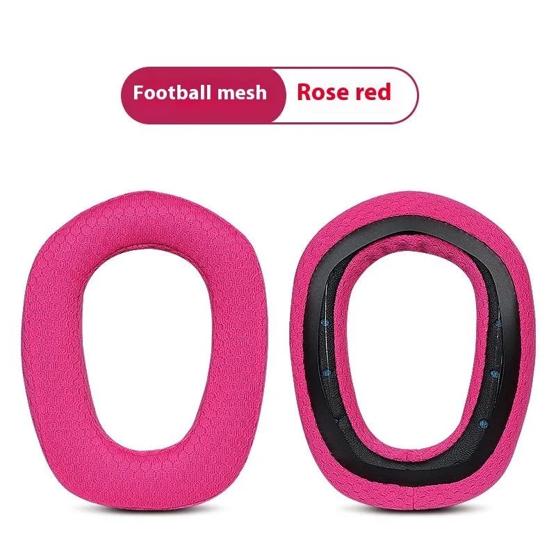 Single black mesh fabric replacement earmuff cover for G435 earphones