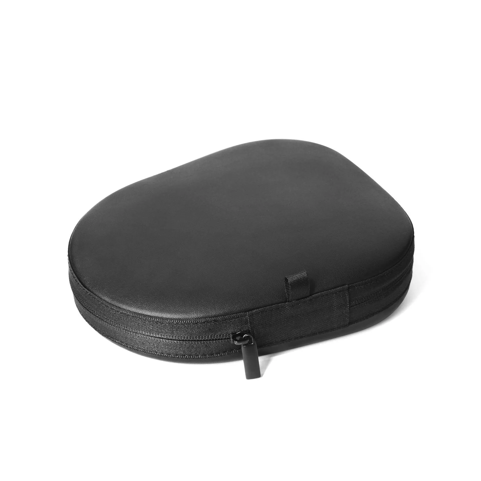 Black Bose NC700 headphone protection OP bag lying flat, designed for Dr. Bose noise reduction headset 700