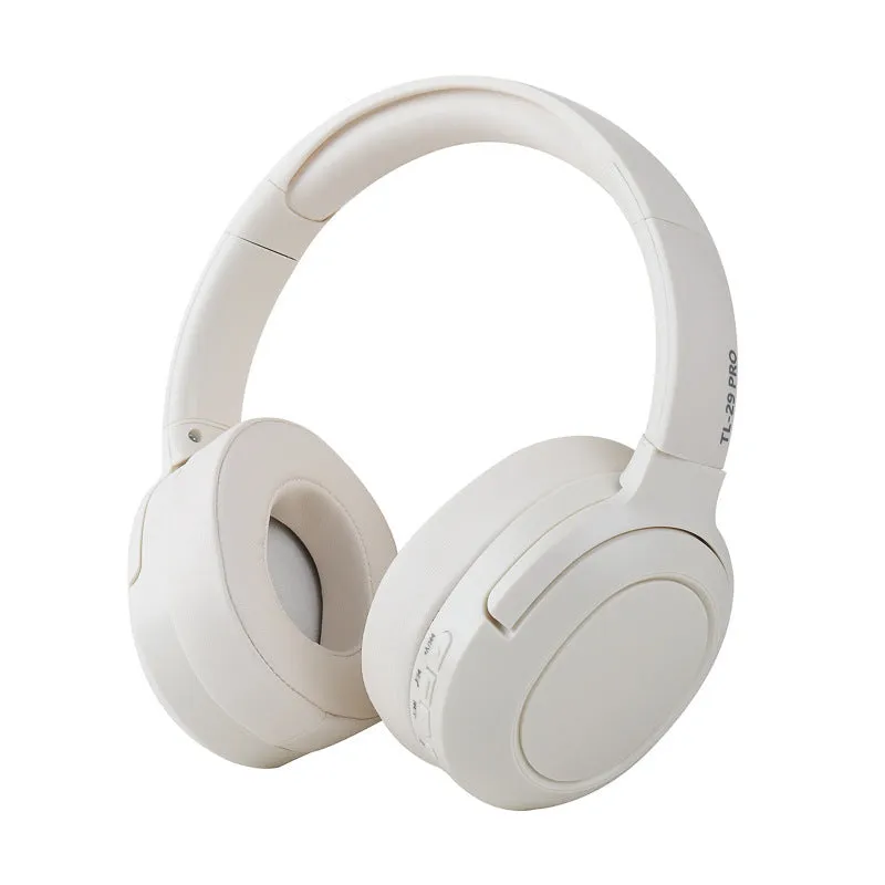 TL-29 PRO Bluetooth headset in khaki with head-mounted design and ABS build