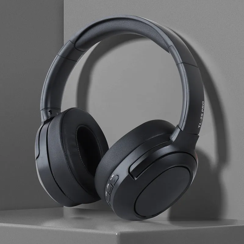 TL-29 PRO Bluetooth headset in khaki with head-mounted design and ABS build