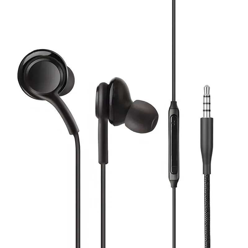 Decoding Digital extra bass earbuds headset, plastic construction, 3.5mm plug, 1.2m wire, for Note10 S10 S8