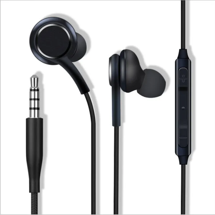Decoding Digital extra bass earbuds headset, plastic construction, 3.5mm plug, 1.2m wire, for Note10 S10 S8