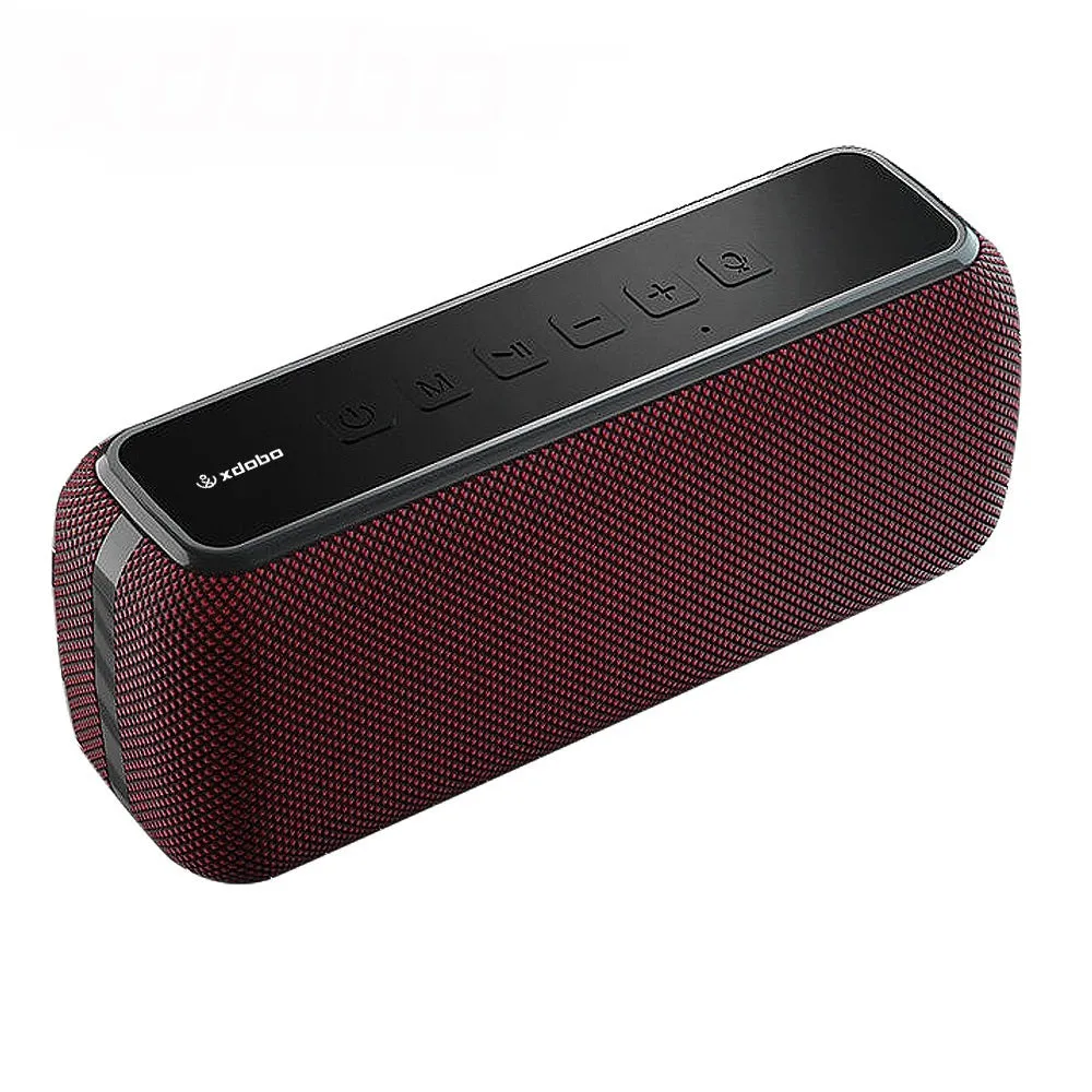 Sound Big X8 subwoofer Bluetooth speaker with dual 30W drivers, 6600mAh battery, available in Black