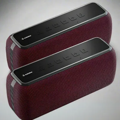 Sound Big X8 subwoofer Bluetooth speaker with dual 30W drivers, 6600mAh battery, available in Black