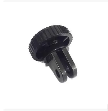Black PC large hole adapter for GoPro camera screw mount 3.3cm size