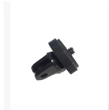 Black PC large hole adapter for GoPro camera screw mount 3.3cm size