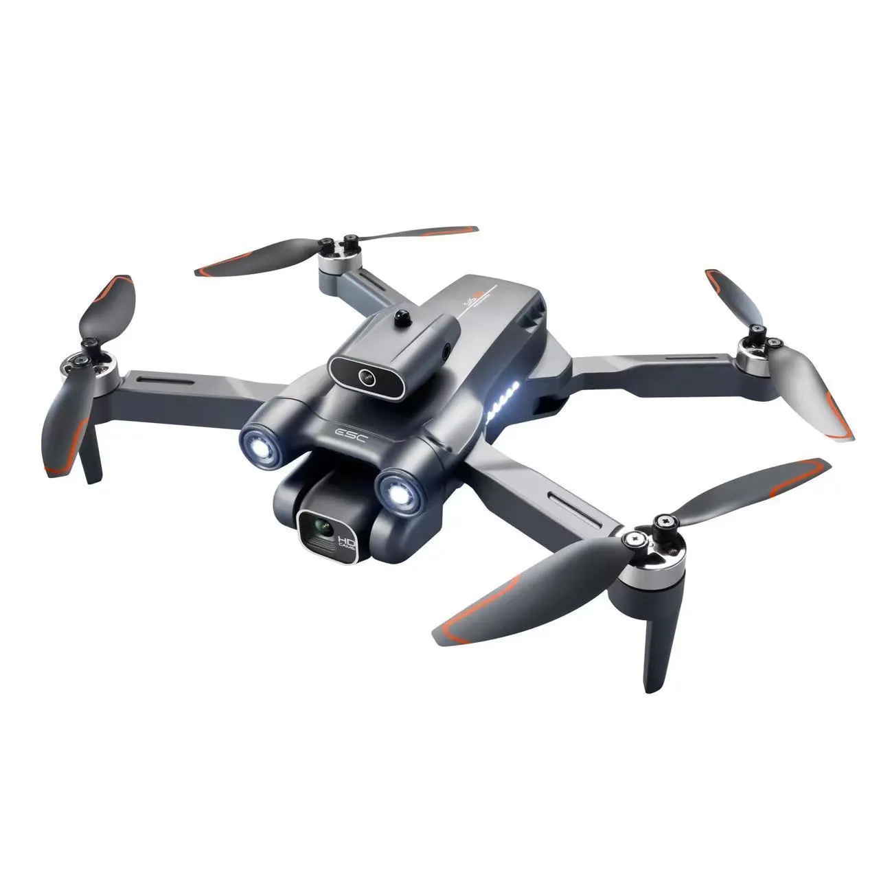 CZ11 brushless 8K HD aerial photography drone black colour with four propellers and camera