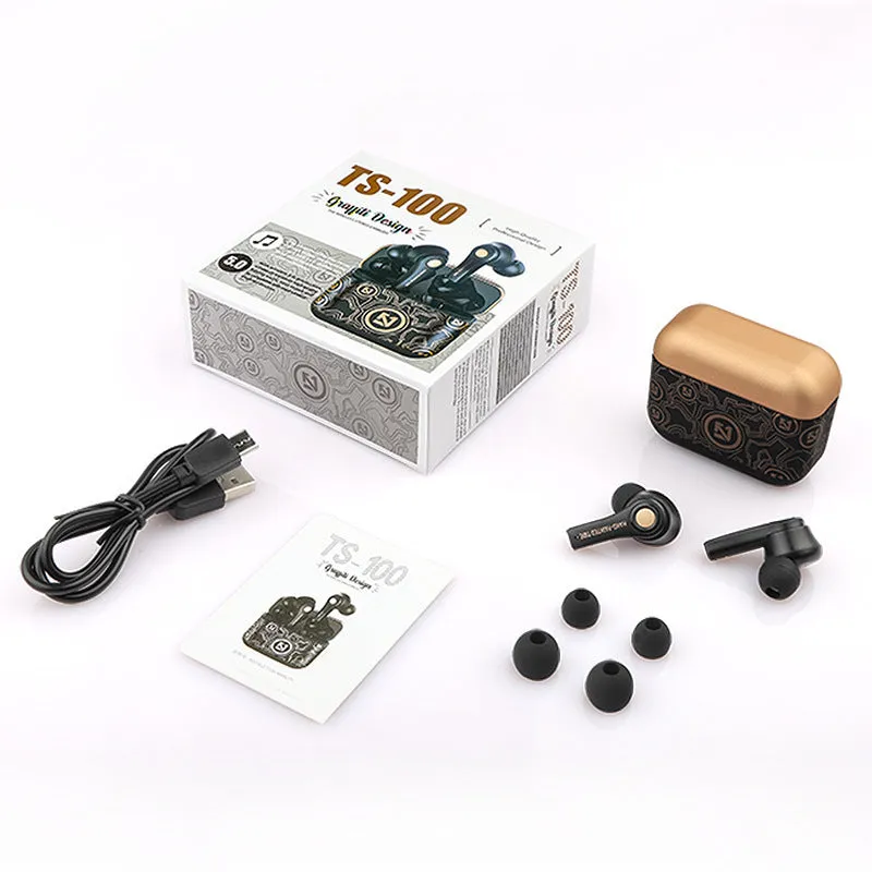 Black and white wireless Bluetooth headset with over-ear design.