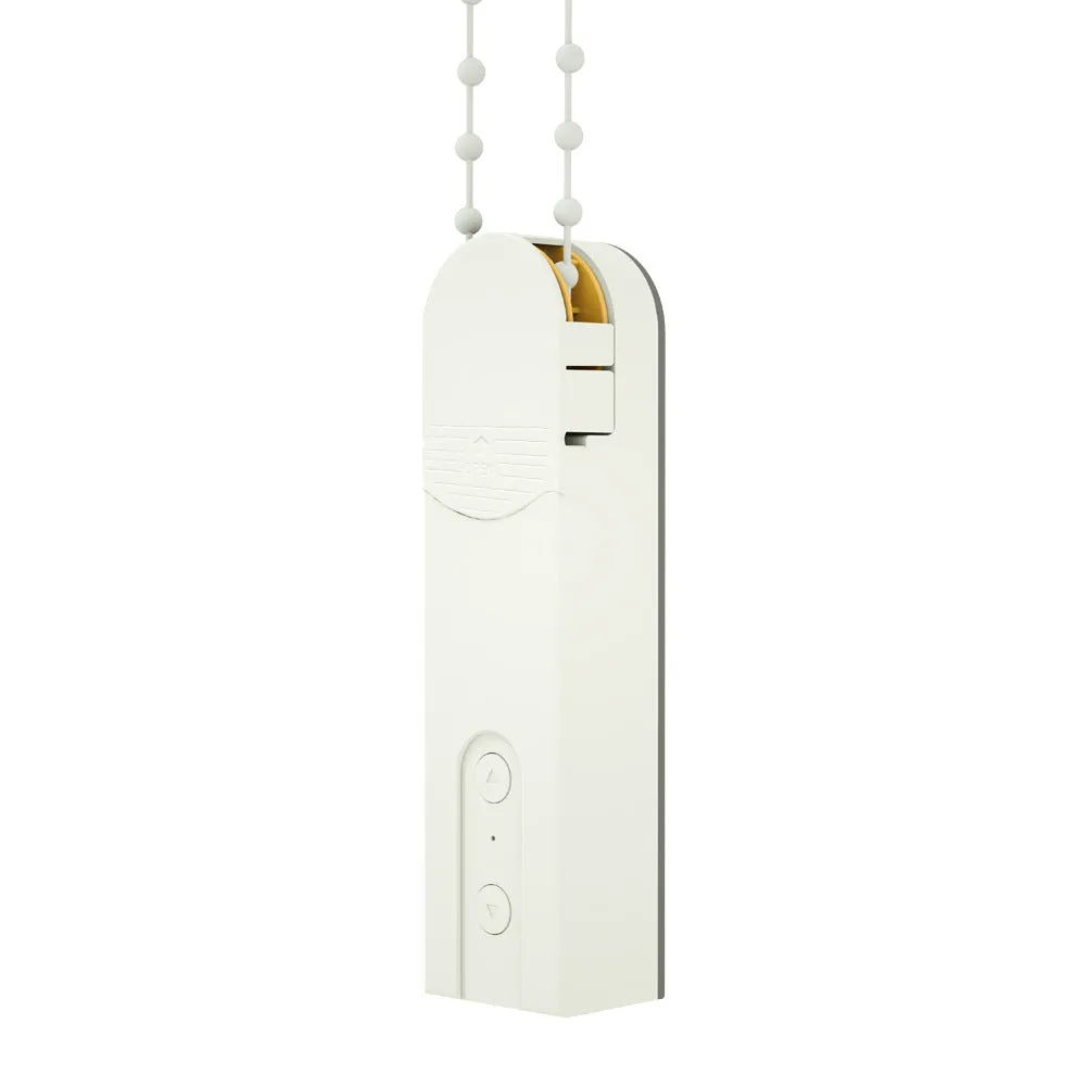 Smart curtain motor in white PC shell with Wi-Fi app control, timer switch, and choice of AU EU UK US plug versions